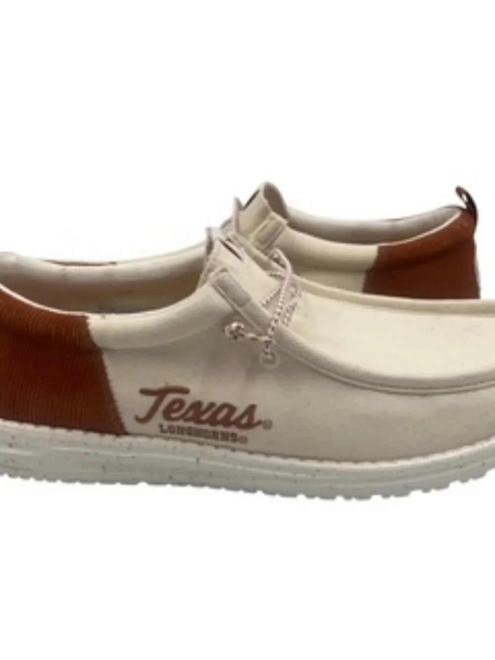 NEW Hey Dude Texas Longhorn Men’s 12 Wally Funk Casual Shoes NWT
